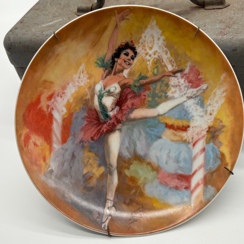 Sugarplum‎ Fairy 1979 Collector Plate by Sherri Fisher Limited Nutcracker Ballet